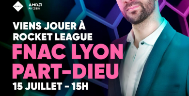 Viens jouer à Rocket League avec Skyyart à Lyon Part Dieu - 15/07 - 2 étoiles